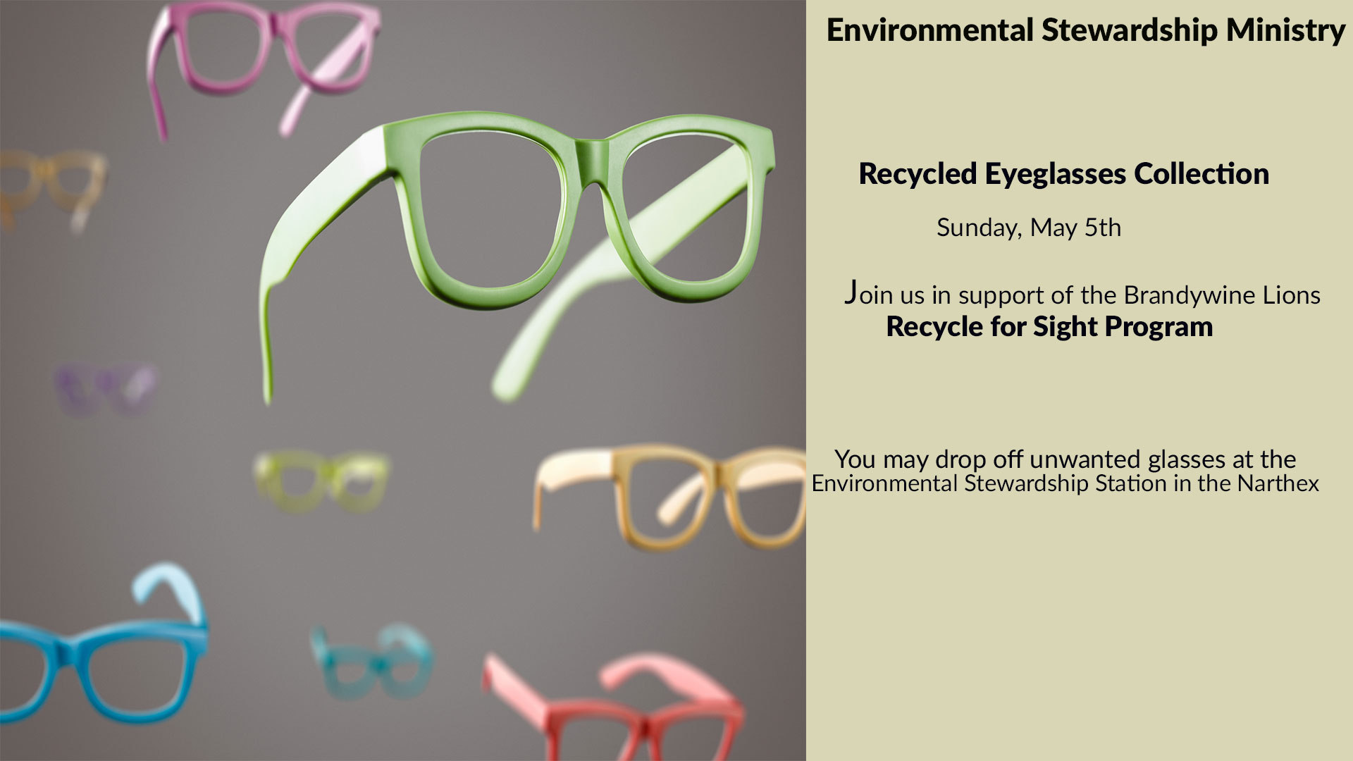 Recycled Eyeglasses Collection